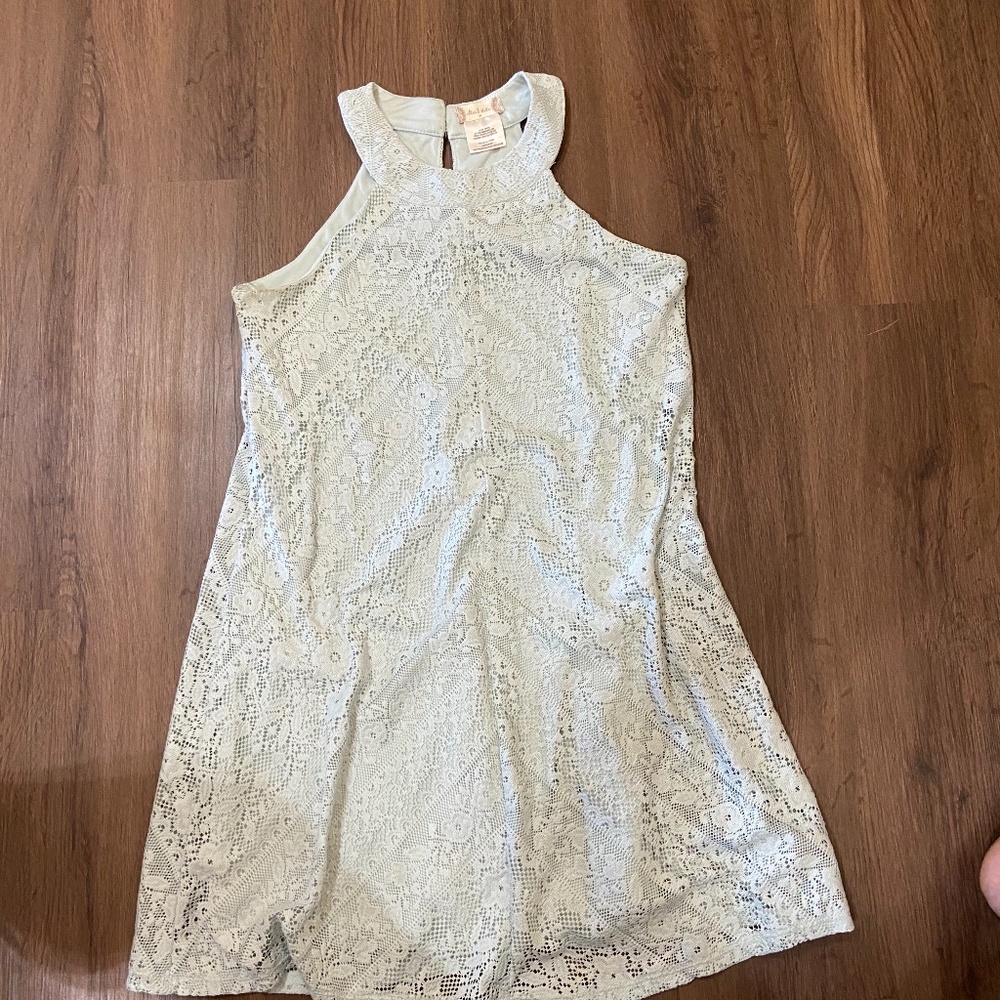 High neck dress
